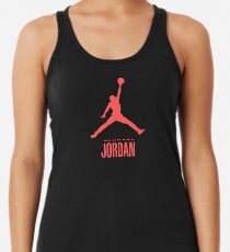 Michael Jordan Red Racerback Tank Top