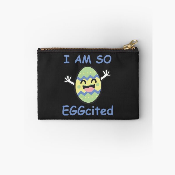 Item preview, I am so EGGcited Funny Easter Bunny Ears for Kids T Shirt designed and sold by hadleydesigns.