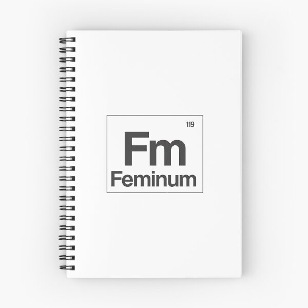 Item preview, Periodic Table Feminum designed and sold by RadicalAM.