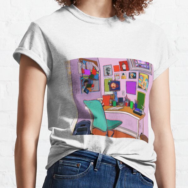 Surreal Bedroom Classic T-Shirt