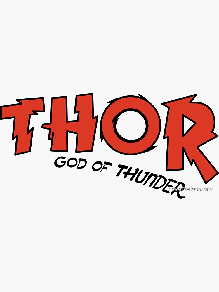 Thor Norse God of Thunder Poster for Sale by EddiesThreads