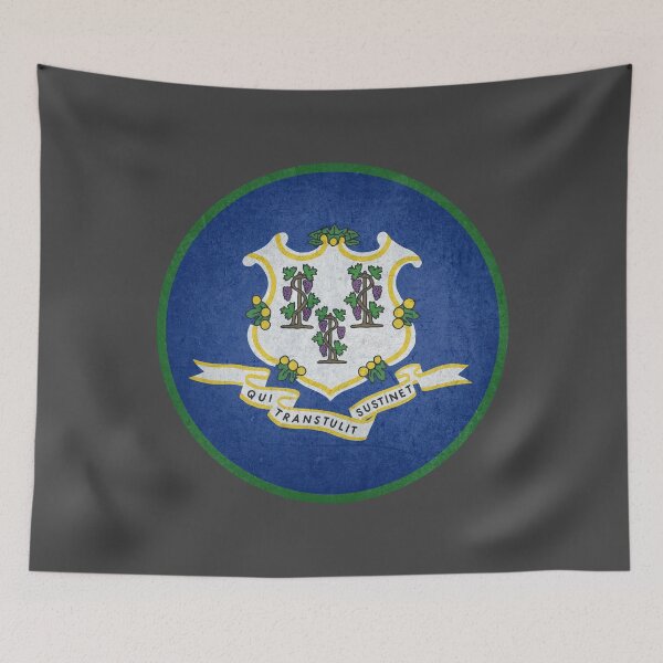 Item preview, Connecticut State Flag designed and sold by HawkstoneDesign.