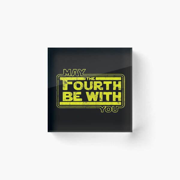 Item preview, May The 4th Be With U You, Fourth, Funny SciFi Movie designed and sold by RAWWR.