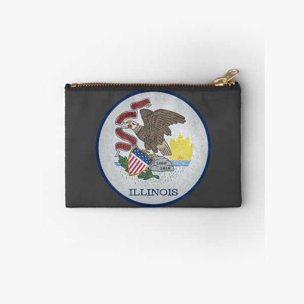 Item preview, Illinois State Flag designed and sold by HawkstoneDesign.