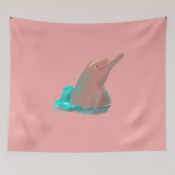 Item preview, Cute Pink dolphin designed and sold by Nadia  Ronquillo.