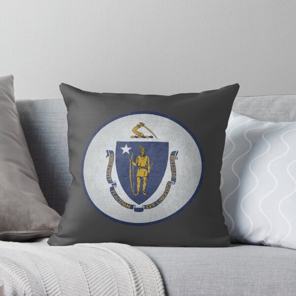 Artikelvorschau, Massachusetts State Flag entworfen und verkauft von HawkstoneDesign.