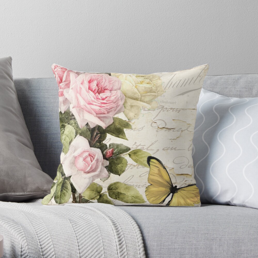 Florabella II  Throw Pillow for Sale by mindydidit | Redbubble