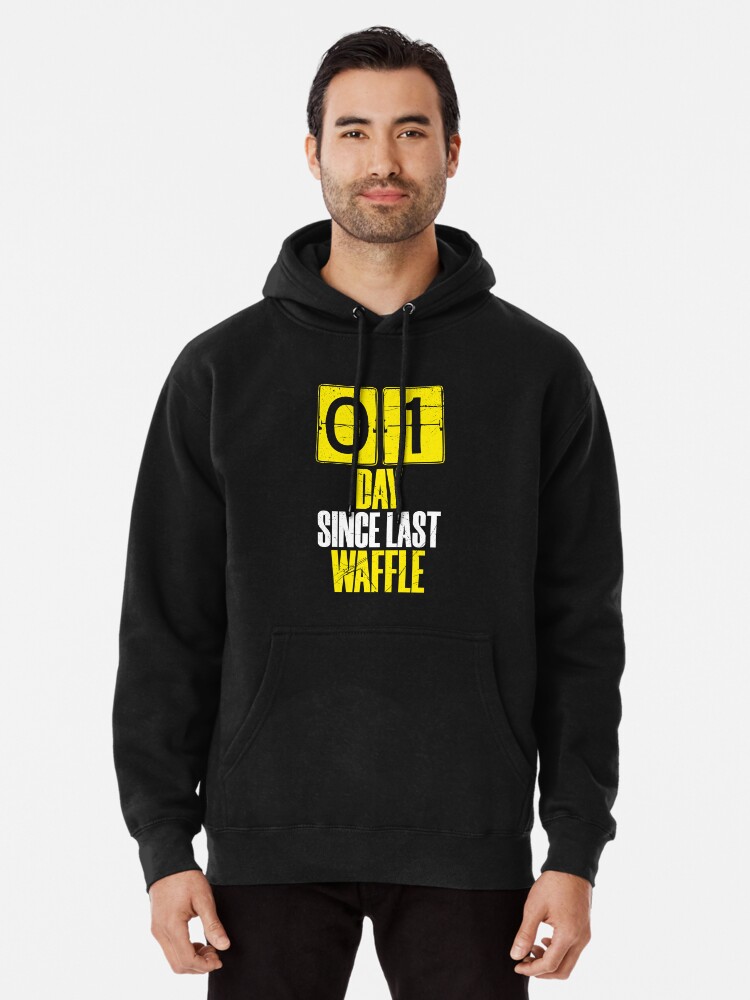 waffle pullover hoodie