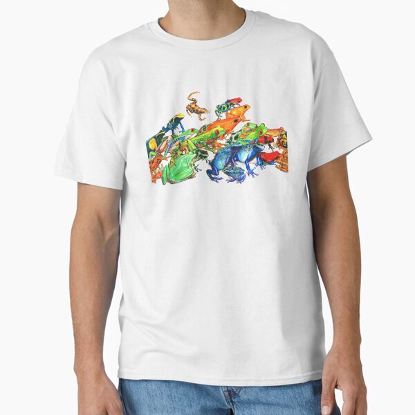 Item preview, Tropical Frog Collage designed and sold by Salmoneggs.