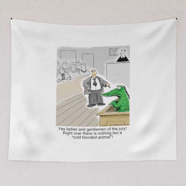 Item preview, Cold Blooded Killer! Alligator-Crocodile designed and sold by 13thfloorcomic.