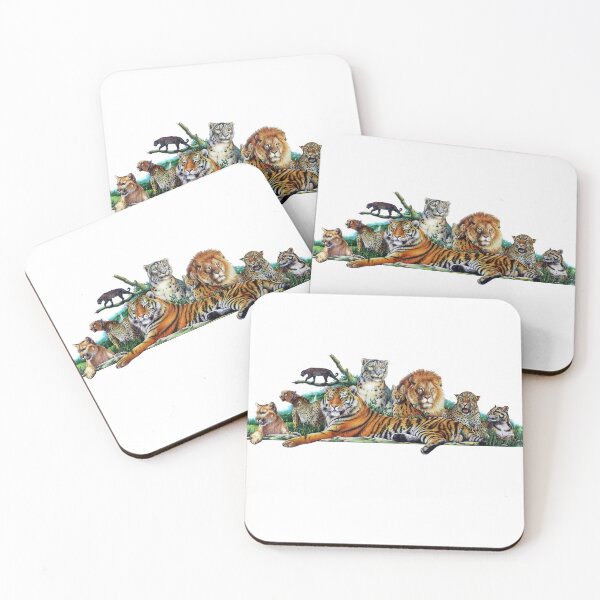 Item preview, Big Cats Collage designed and sold by Salmoneggs.