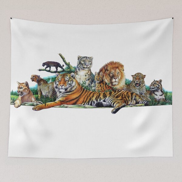 Item preview, Big Cats Collage designed and sold by Salmoneggs.