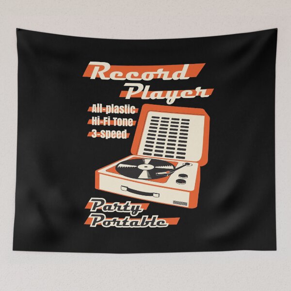 Item preview, tocadiscos vintage designed and sold by close-up.biz.