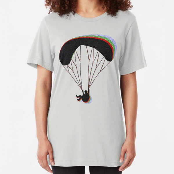 Paragliding RGB Slim Fit T-Shirt