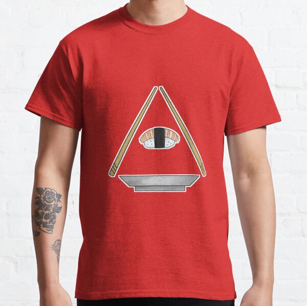 Vista previa del artículo con la obra «Sushi Illuminati», diseñado y vendido por WHDarkDragon.