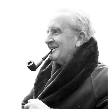 Artwork thumbnail, J.R.R Tolkien by Annreck Wallen