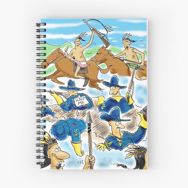 Item preview, Battle of Little Bighorn Scalp Me sticky note stunt!  designed and sold by 13thfloorcomic.