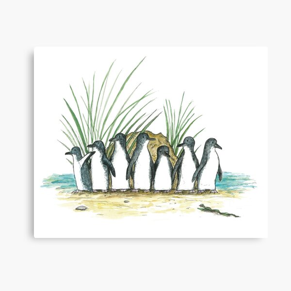 Item preview, Little Fairy Penguins designed and sold by squidinkart.