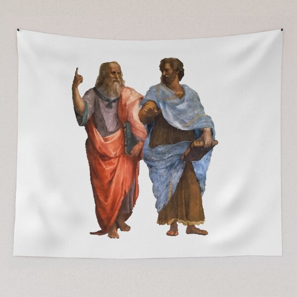 Item preview, Plato and Aristotle designed and sold by Annreck Wallen.