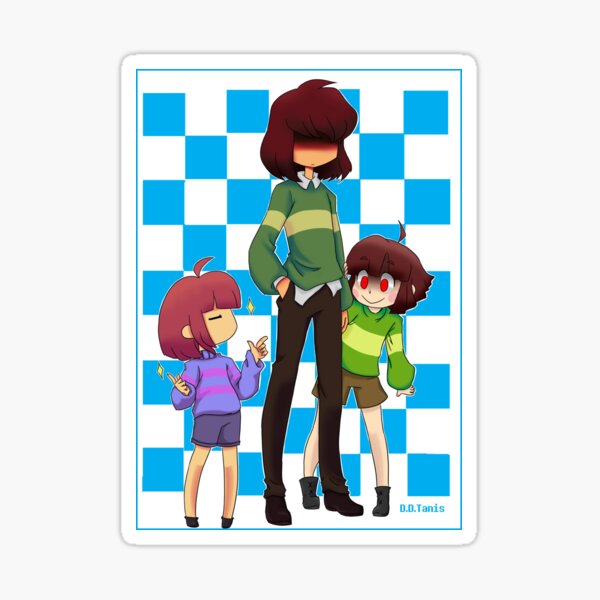 Chara Fan Art Stickers Redbubble