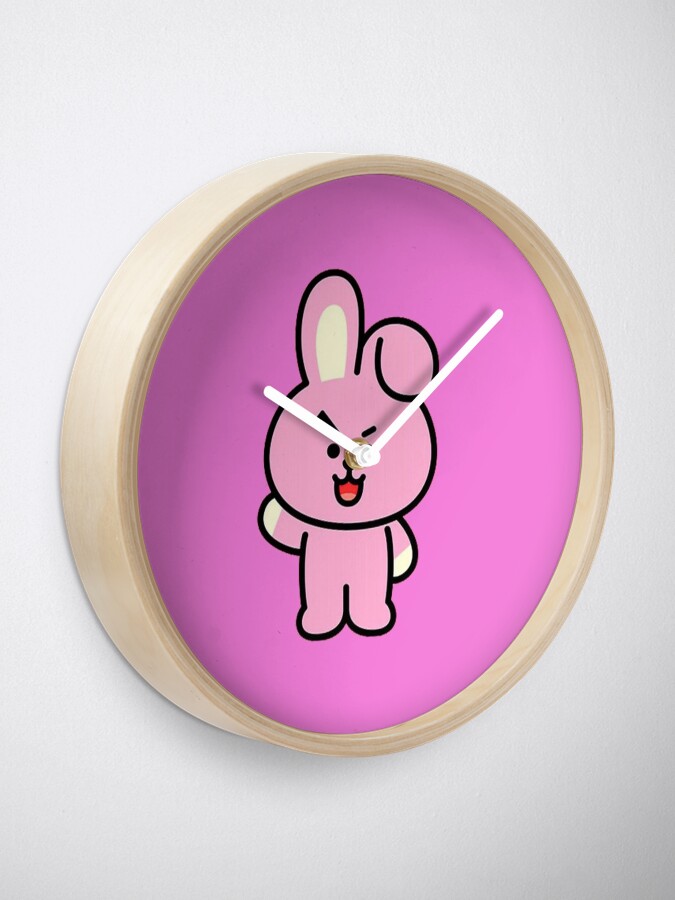 "BT21 Friendly Cooky" Clock for Sale by masterbuttercup Redbubble