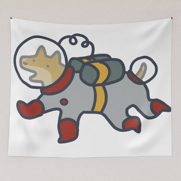Item preview, Intrepid SpaceDog designed and sold by catacombie.