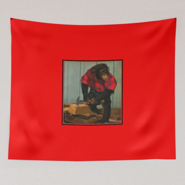 Item preview, Chimpancé de construcción designed and sold by AC1313.