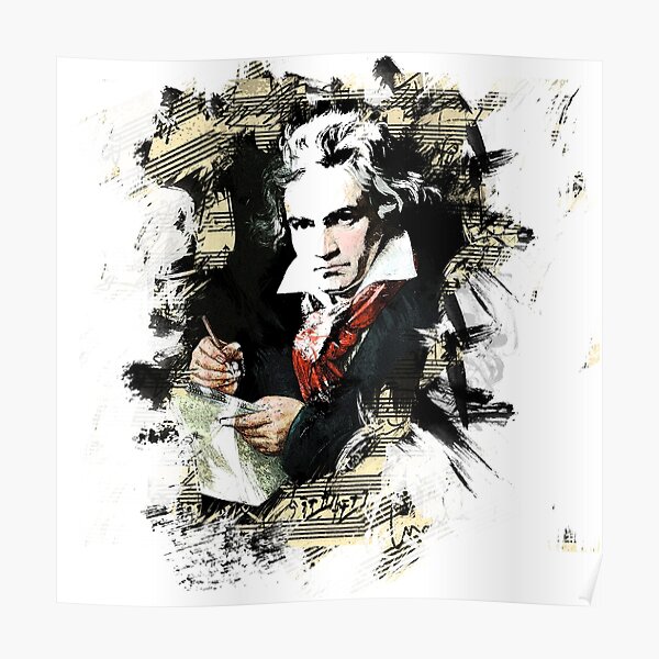 Ludwig van Beethoven Poster