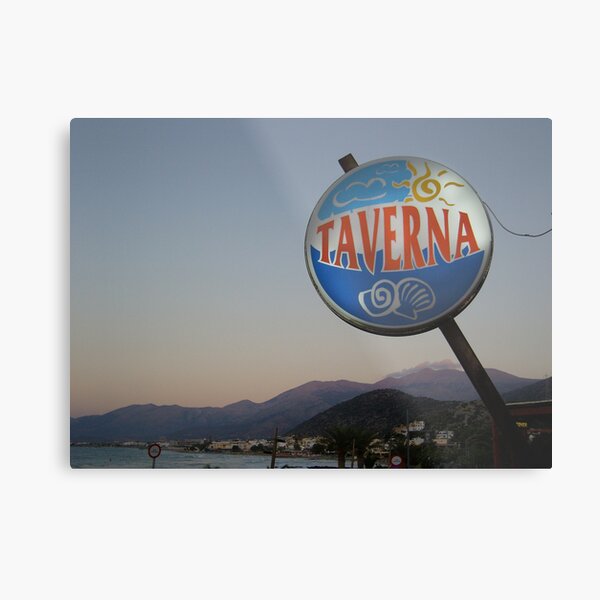 Taverna Metal Print