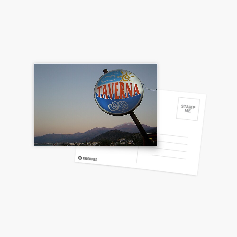 Taverna Postcard