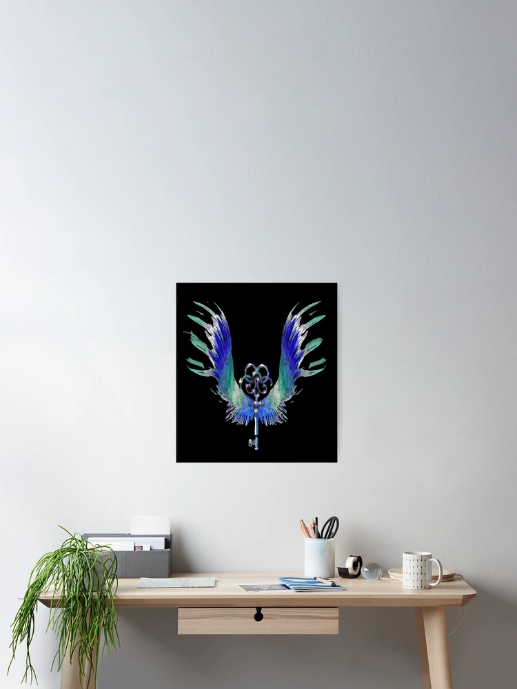 Thumbnail 2 of 3, Poster, Winged Key Rising designed and sold by Mjt Visscher.