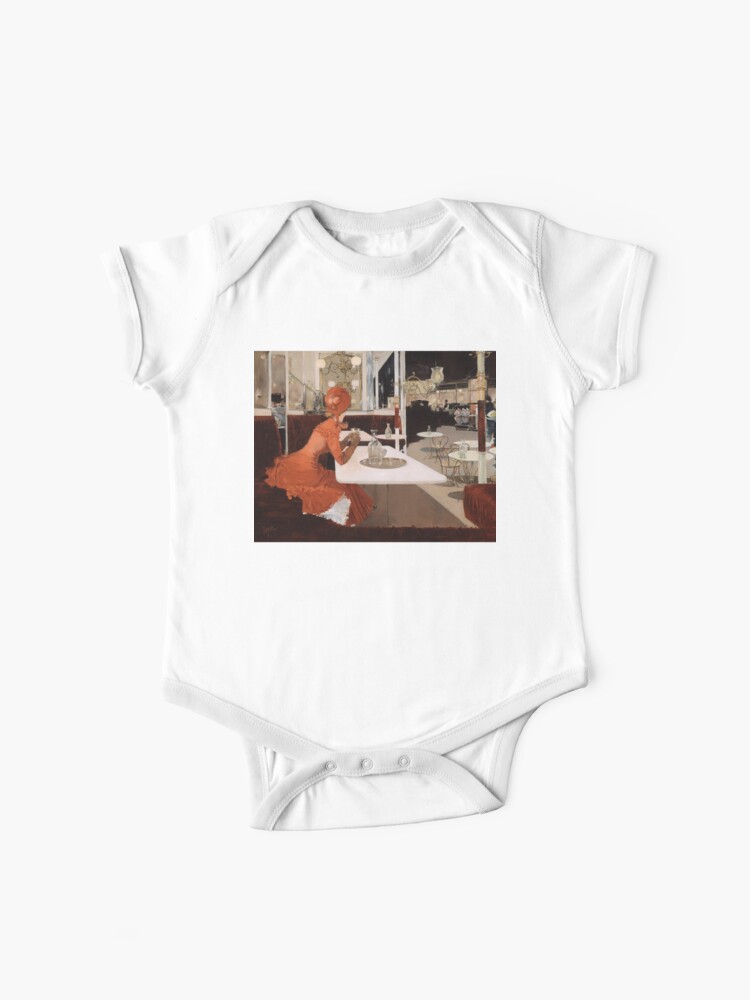 Fernand Lungren The Cafe 18 84 Baby One Piece By Museumshop3 Redbubble