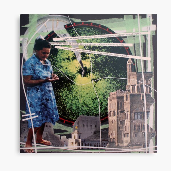 Night Exodus Metal Print