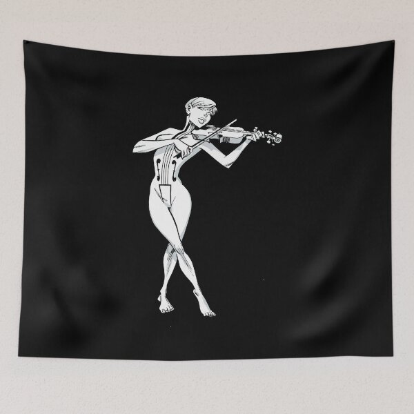 Item preview, The Vanya White Violin designed and sold by DesignMonster.