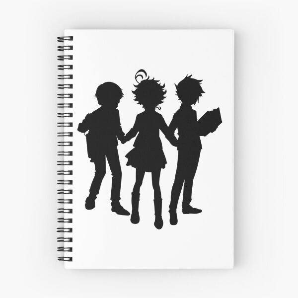 Item preview, Yakusoku no Neverland - Main Characters (Black Edition) designed and sold by MegurineMariko.