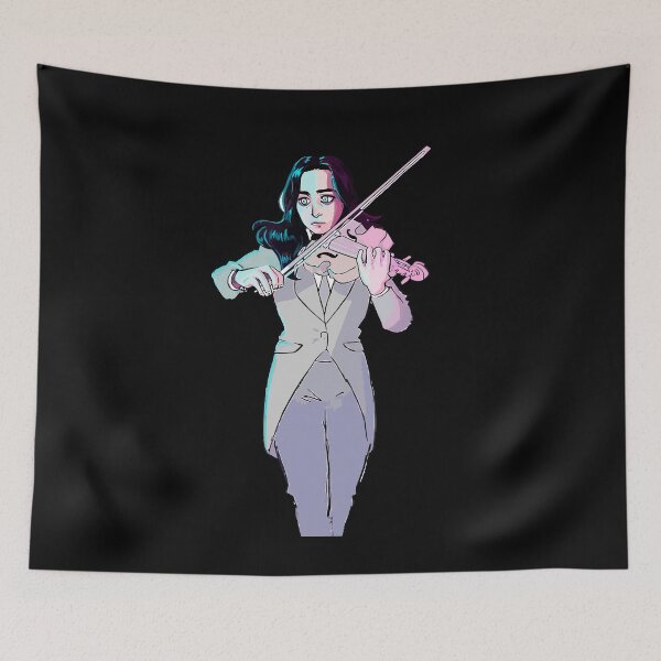 Item preview, Vanya White Violin designed and sold by DesignMonster.