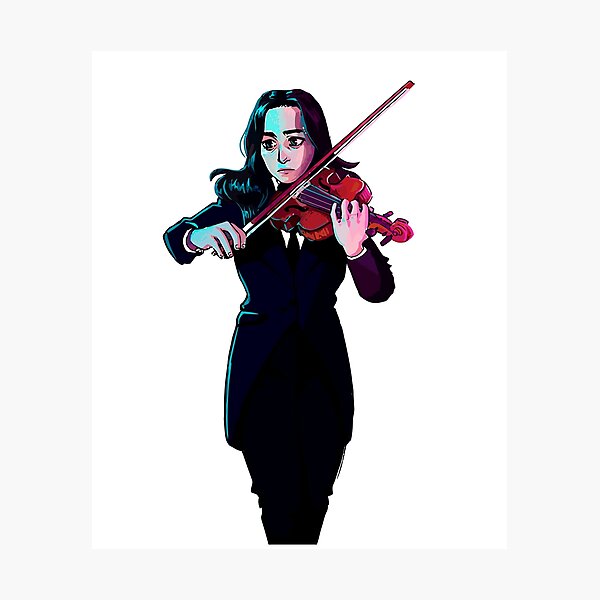 Vanya The White Violin Photographic Print