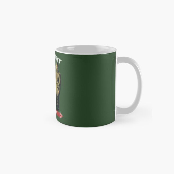 OFFICIAL DADS ARMY DONT PANIC ITS MY JOB GREEN ENAMEL COFFEE MUG CUP NEW * 