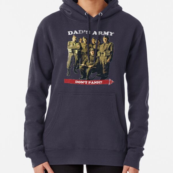 Dad's Army - Don't Panic Pullover Hoodie