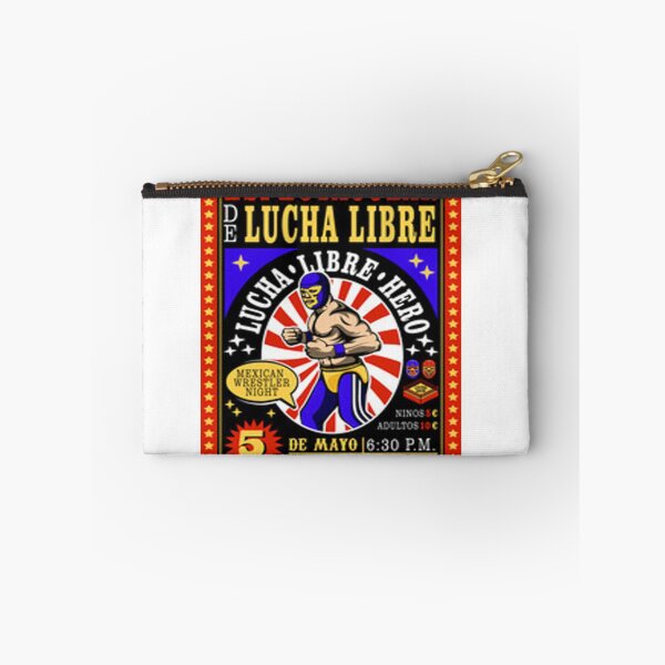Artikelvorschau, Lucha Libre Flyer entworfen und verkauft von SerpentSkyArts.