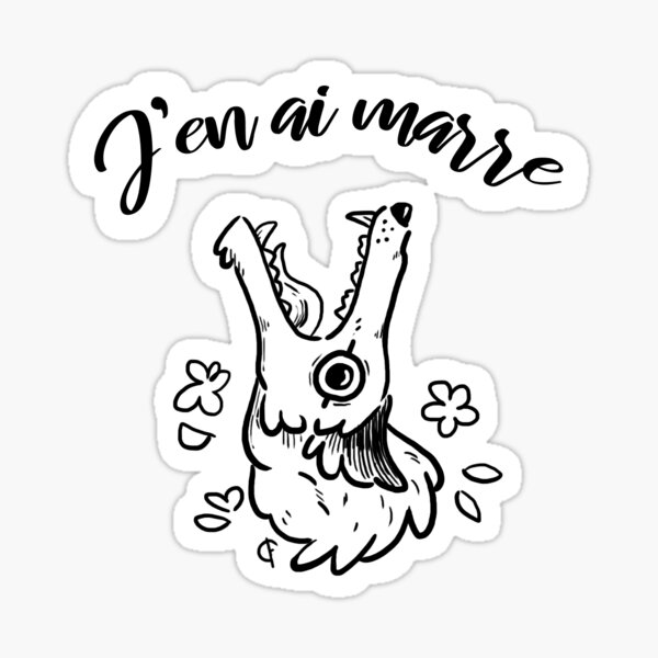 Marre Stickers Redbubble