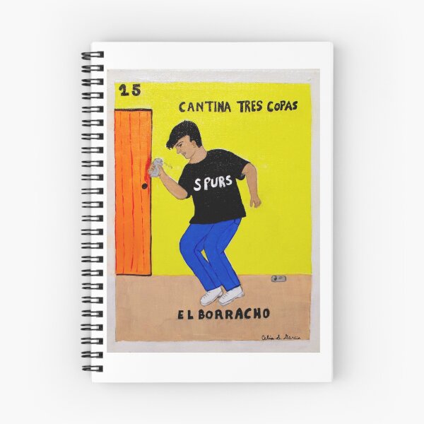 Item preview, El Borracho @ Tress Copas designed and sold by CeliaSGarciaArt.