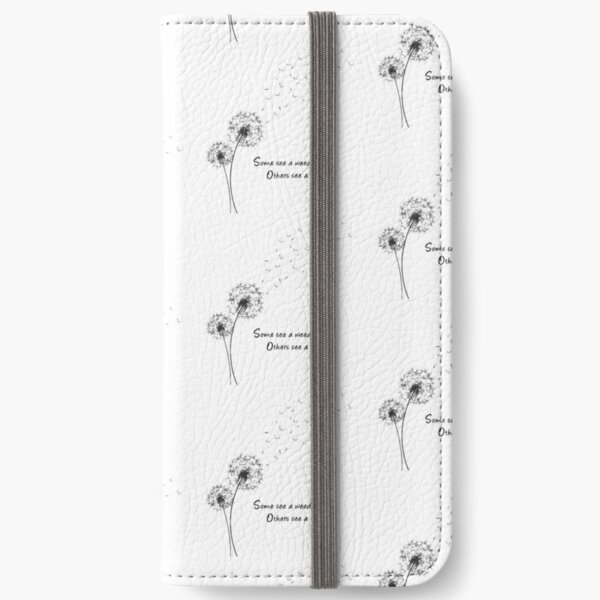 Some see a weed, others see a wish iPhone Wallet