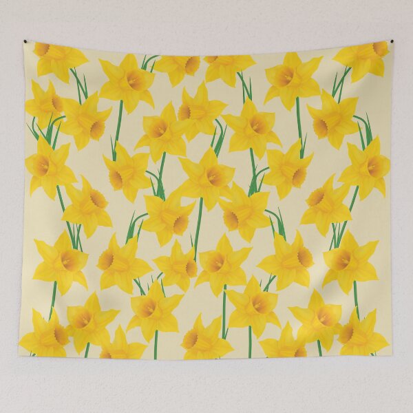 Item preview, Yellow Daffodils Pattern designed and sold by ValentinaHramov.