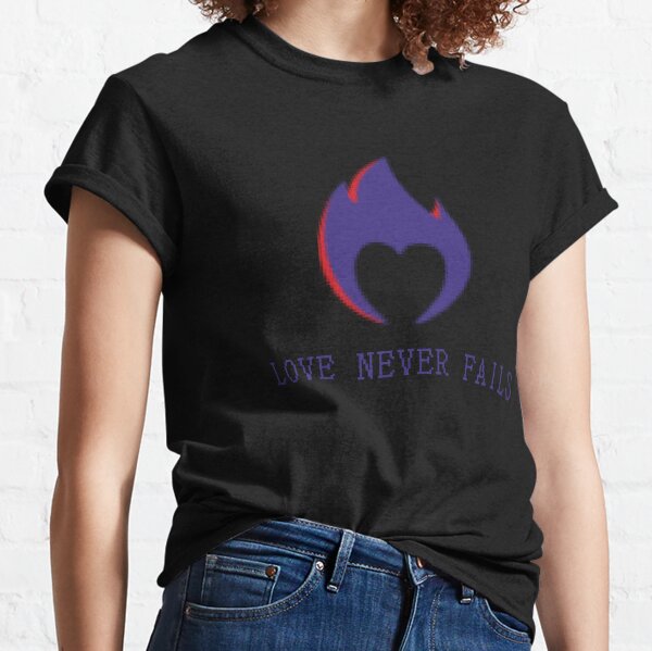 Pixelated Heart Logo - Black Print Version Classic T-Shirt
