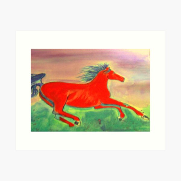 Aperçu de l'œuvre Cheval Sauvage! créée et vendue par Rusty  Gladdish.