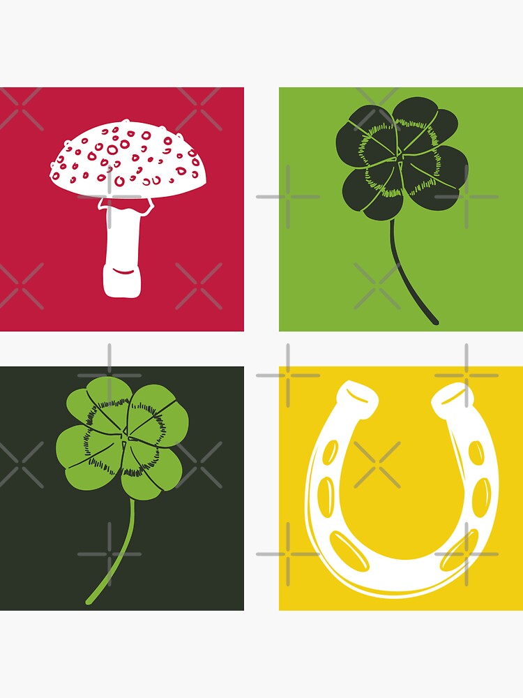 Just my luck pattern with symbols by nobelbunt