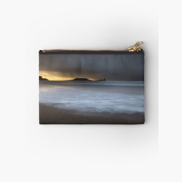 Item preview, Sunset at Worms Head and Rhossili Bay designed and sold by Leighton Collins.