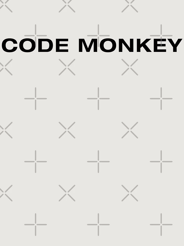 Thumbnail 6 von 6, Premium Oversized Pullover, Code Monkey (Schwarzer Text) [Roufxis-Rb] designt und verkauft von RoufXis.