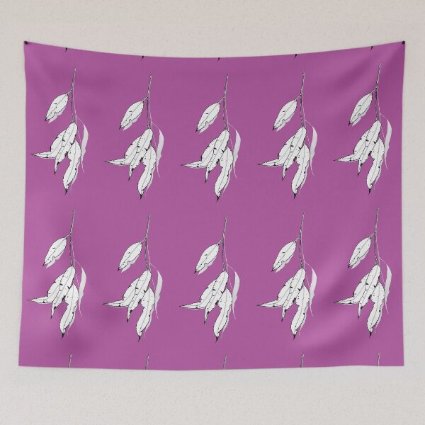Item preview, Gum Leaves Pink designed and sold by JillyBeanDesign.